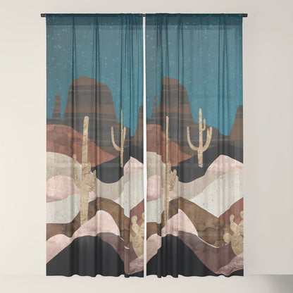 Desert Stars Window Curtain Gallery Image 18