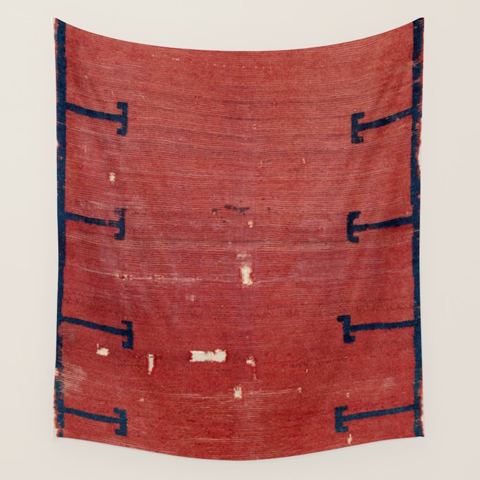 Yüncü Antique Balikesir Turkish Pile Rug Print Wall Tapestry Gallery Image 2