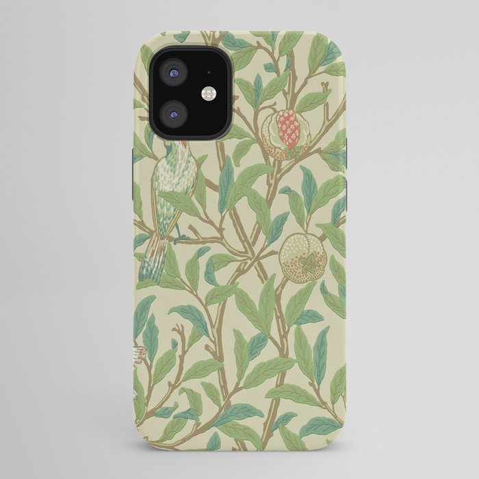 William Morris Bird & Pomegranate Bayleaf and Cream iPhone Case Gallery Image 42