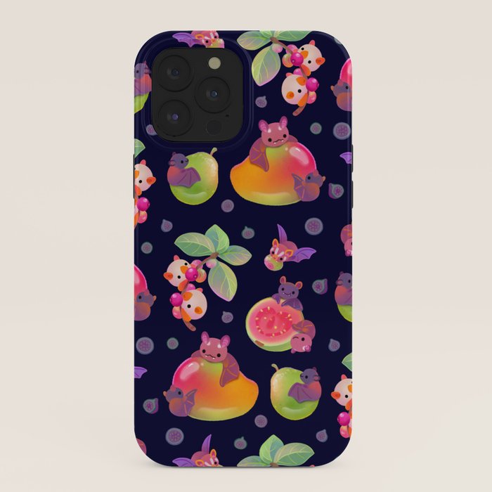 Fruit and bat - dark iPhone Case Gallery Image 40