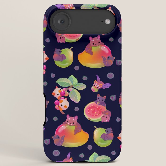 Fruit and bat - dark iPhone Case Gallery Image 6