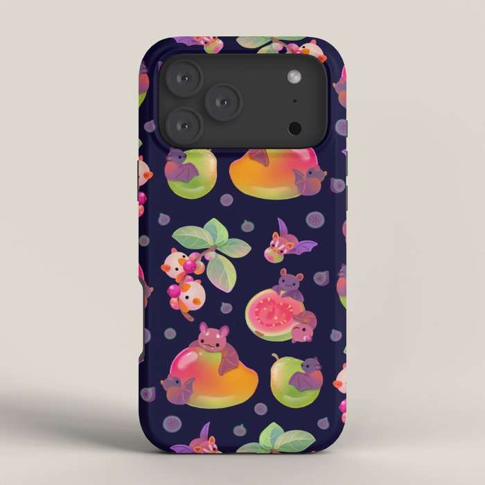 Fruit and bat - dark iPhone Case Gallery Image 4