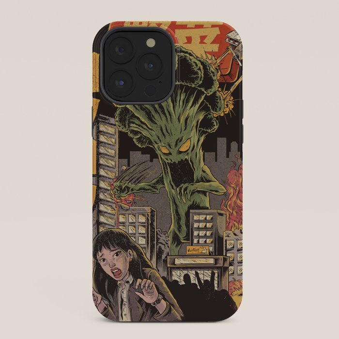 Broccozilla Black Version iPhone Case Gallery Image 36