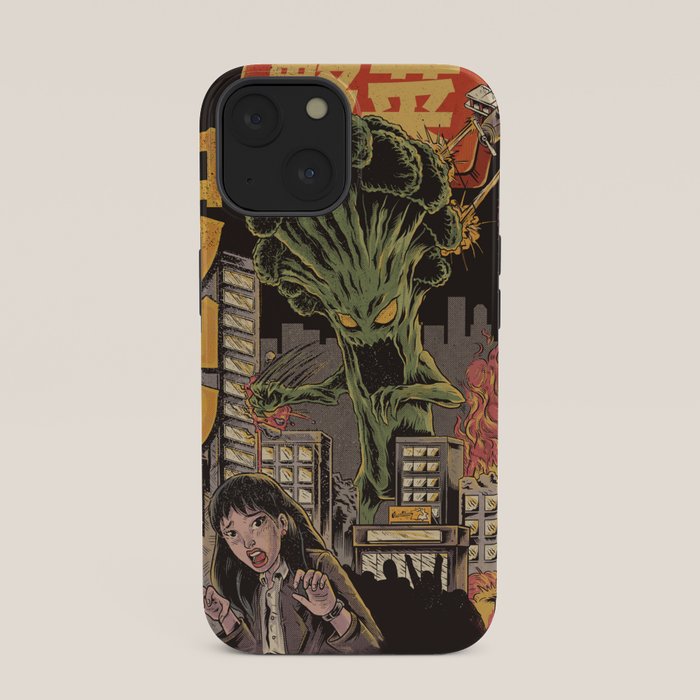 Broccozilla Black Version iPhone Case Gallery Image 33