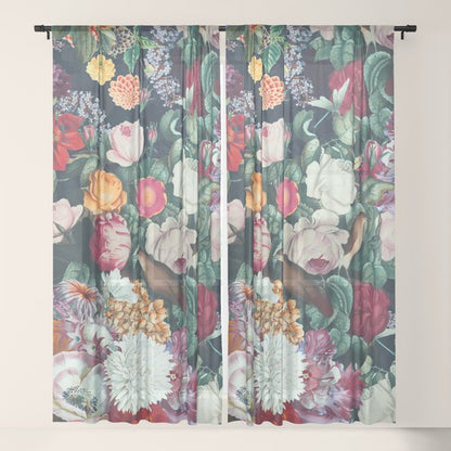 EXOTIC GARDEN - NIGHT XIII Window Curtain Gallery Image 17