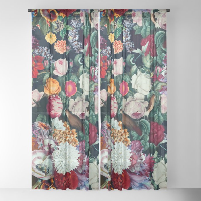 EXOTIC GARDEN - NIGHT XIII Window Curtain Gallery Image 22