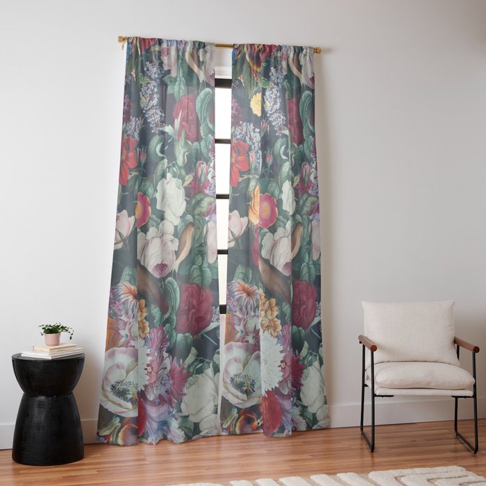 EXOTIC GARDEN - NIGHT XIII Window Curtain Gallery Image 10