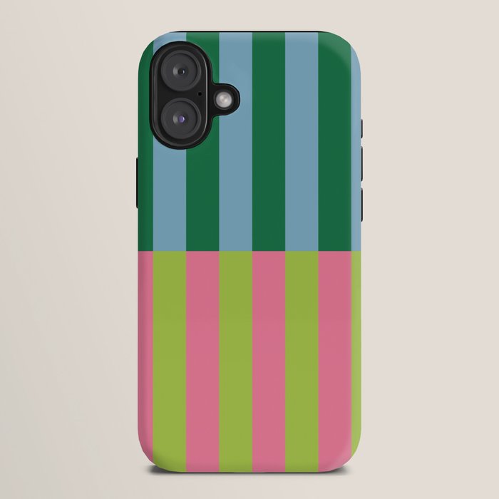 Vibrant Stripe Design: Modern Colorful Pattern for Dynamic Visuals iPhone Case Gallery Image 10