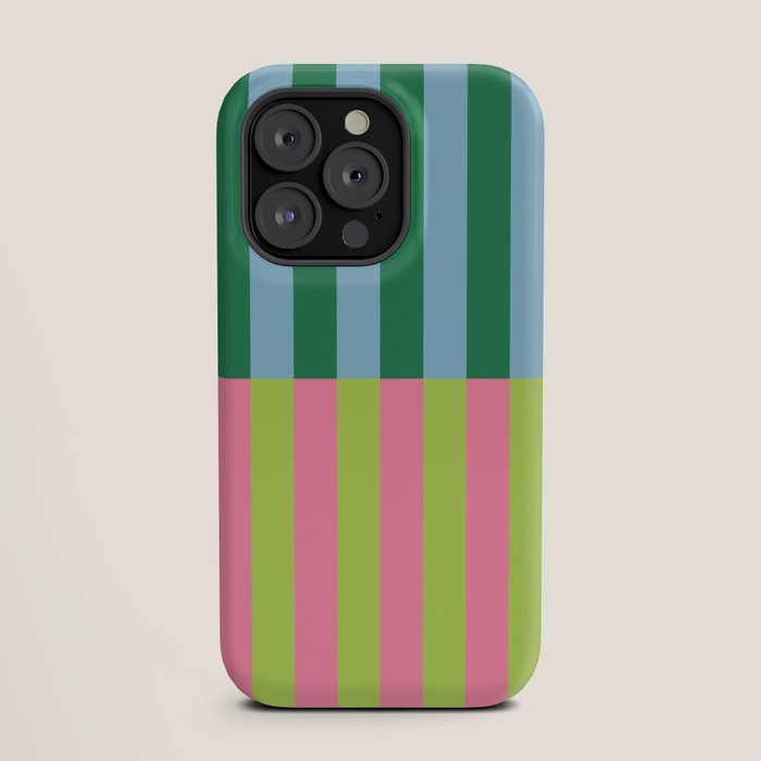 Vibrant Stripe Design: Modern Colorful Pattern for Dynamic Visuals iPhone Case Gallery Image 19