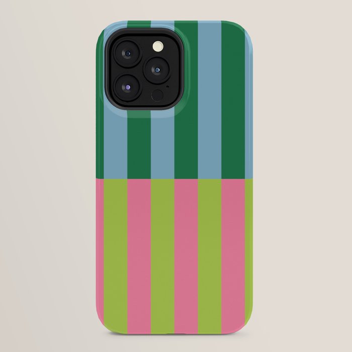 Vibrant Stripe Design: Modern Colorful Pattern for Dynamic Visuals iPhone Case Gallery Image 24
