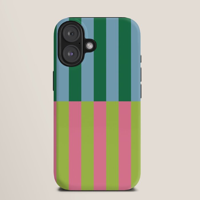 Vibrant Stripe Design: Modern Colorful Pattern for Dynamic Visuals iPhone Case Gallery Image 9