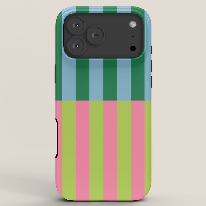 Vibrant Stripe Design: Modern Colorful Pattern for Dynamic Visuals iPhone Case Gallery Image 8