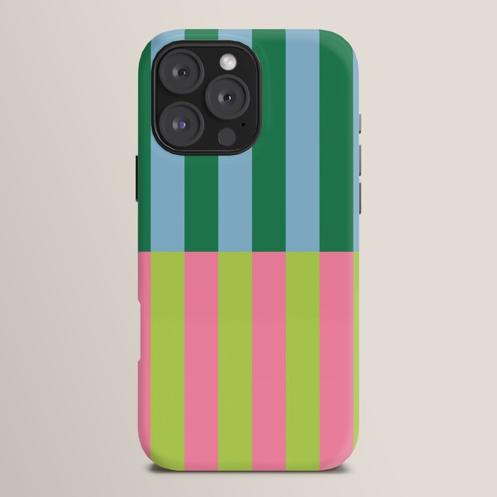 Vibrant Stripe Design: Modern Colorful Pattern for Dynamic Visuals iPhone Case Gallery Image 16