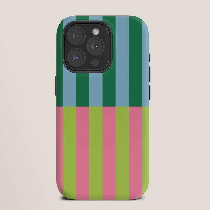 Vibrant Stripe Design: Modern Colorful Pattern for Dynamic Visuals iPhone Case Gallery Image 11