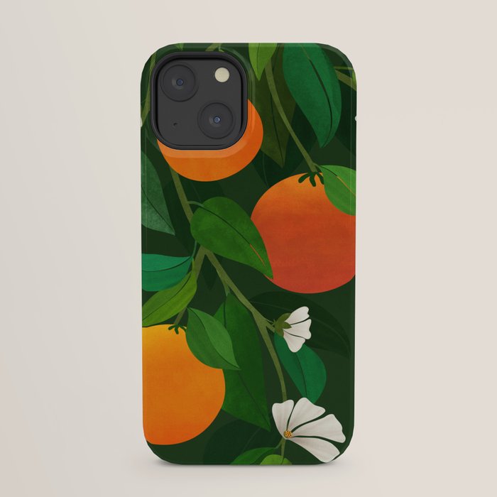 Oranges and Blossoms Botanical Illustration iPhone Case Gallery Image 21