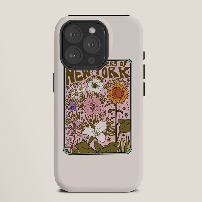 New York Wildflowers iPhone Case Gallery Image 11