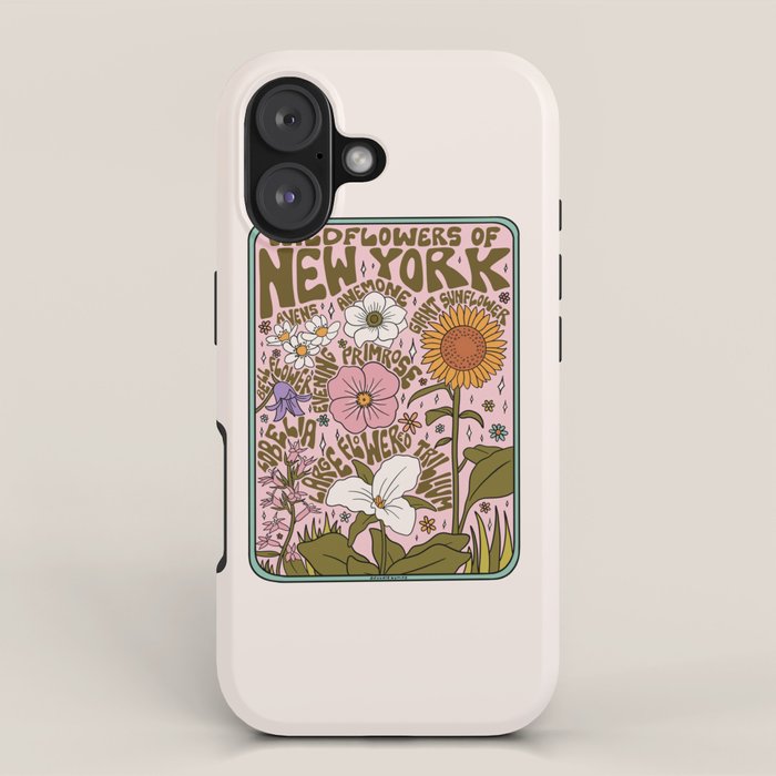 New York Wildflowers iPhone Case Gallery Image 1