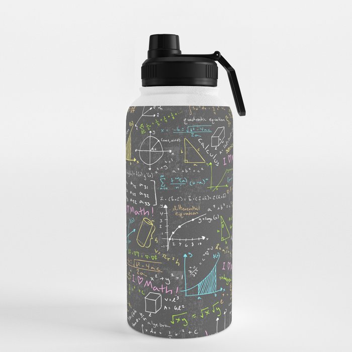 Math Lessons Water Bottle Gallery Image 5
