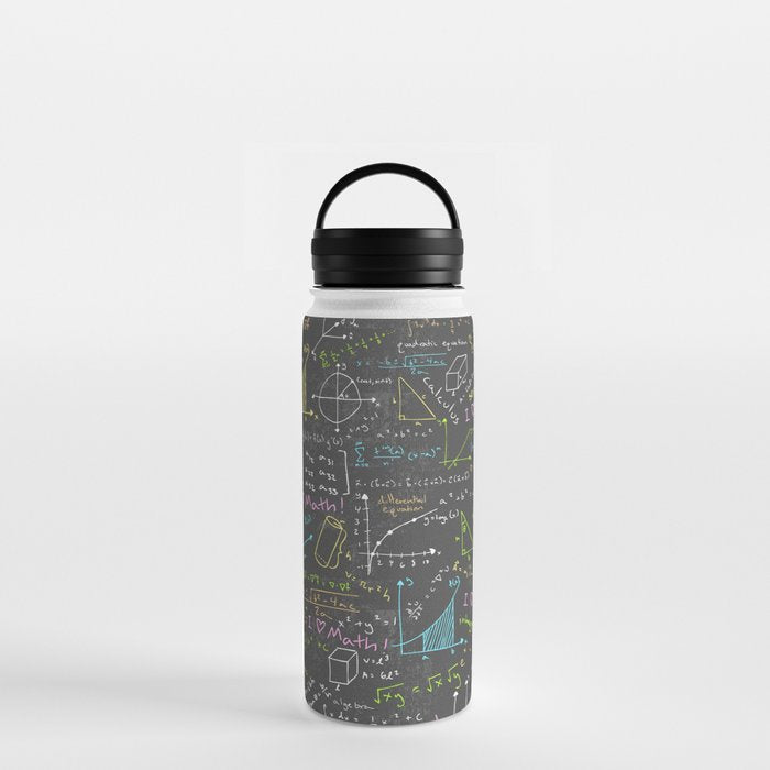 Math Lessons Water Bottle Gallery Image 3