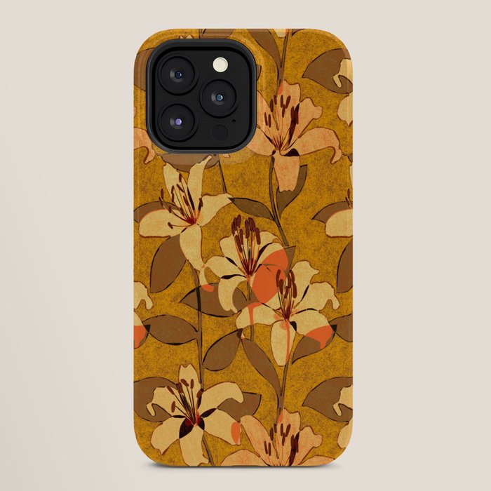 Tiger Lily (ORANGE-RED) iPhone Case Gallery Image 28
