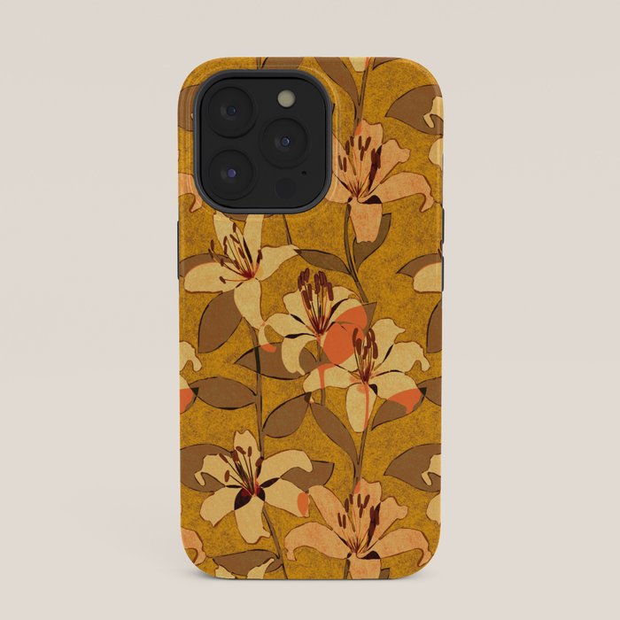 Tiger Lily (ORANGE-RED) iPhone Case Gallery Image 35