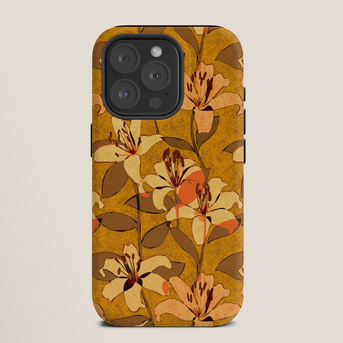 Tiger Lily (ORANGE-RED) iPhone Case Gallery Image 11