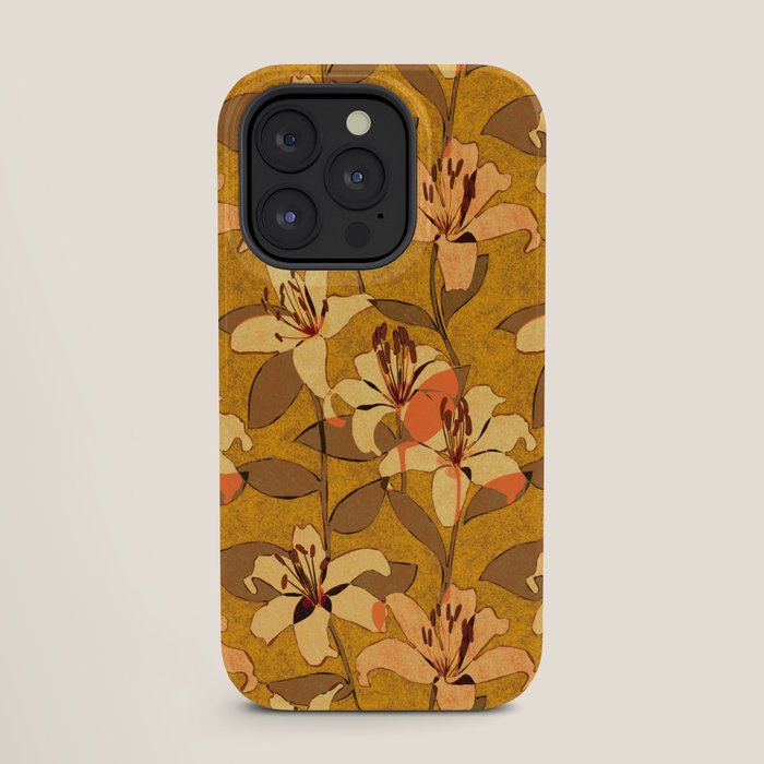 Tiger Lily (ORANGE-RED) iPhone Case Gallery Image 27