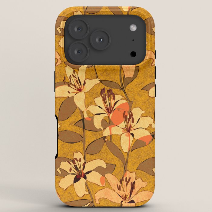 Tiger Lily (ORANGE-RED) iPhone Case Gallery Image 7