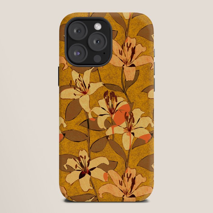 Tiger Lily (ORANGE-RED) iPhone Case Gallery Image 12