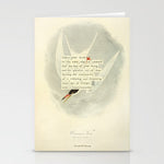 Bird Divinations: Common Tern (about: almanacofbirds.org) Stationery Card Gallery Image 1