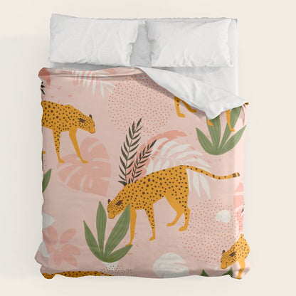 Cheetah chase Duvet Cover Gallery Image 7