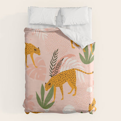 Cheetah chase Duvet Cover Gallery Image 6