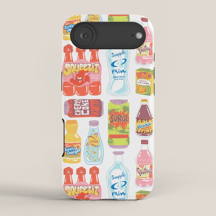 90s Drinks iPhone Case Gallery Image 2