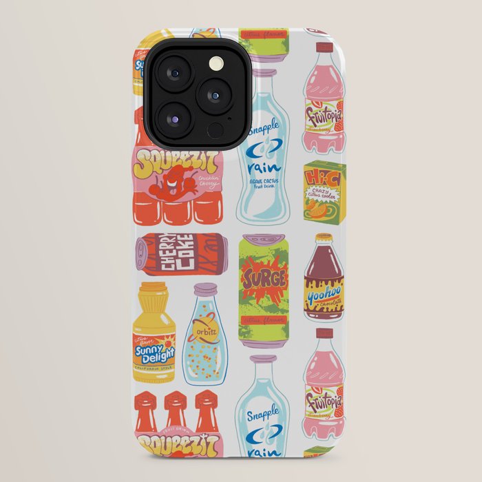 90s Drinks iPhone Case Gallery Image 24