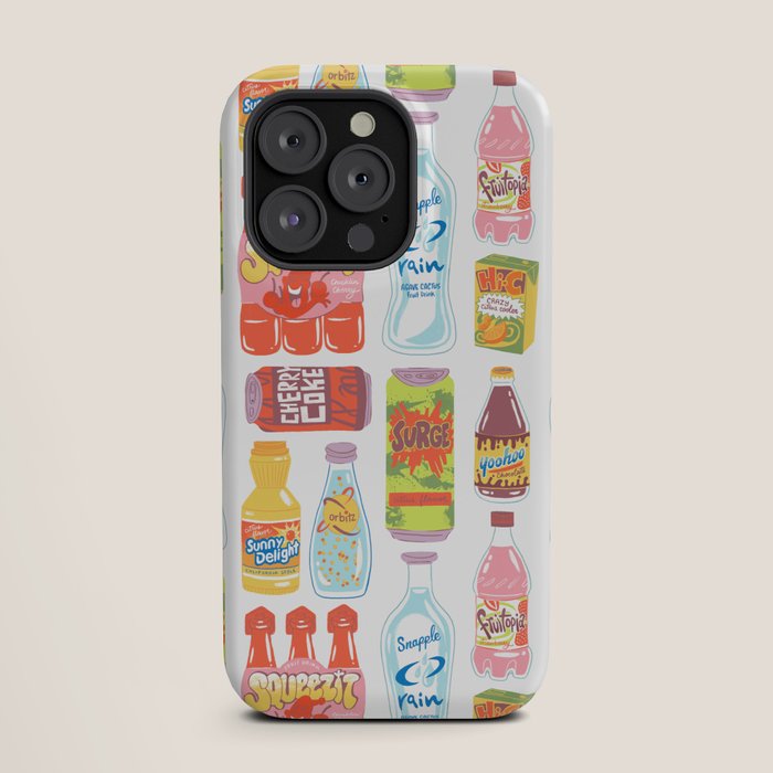 90s Drinks iPhone Case Gallery Image 19