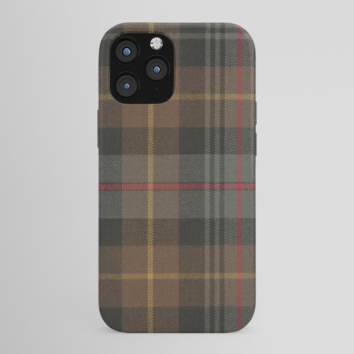 Vintage Brown Gray Tartan Plaid Pattern iPhone Case Gallery Image 43