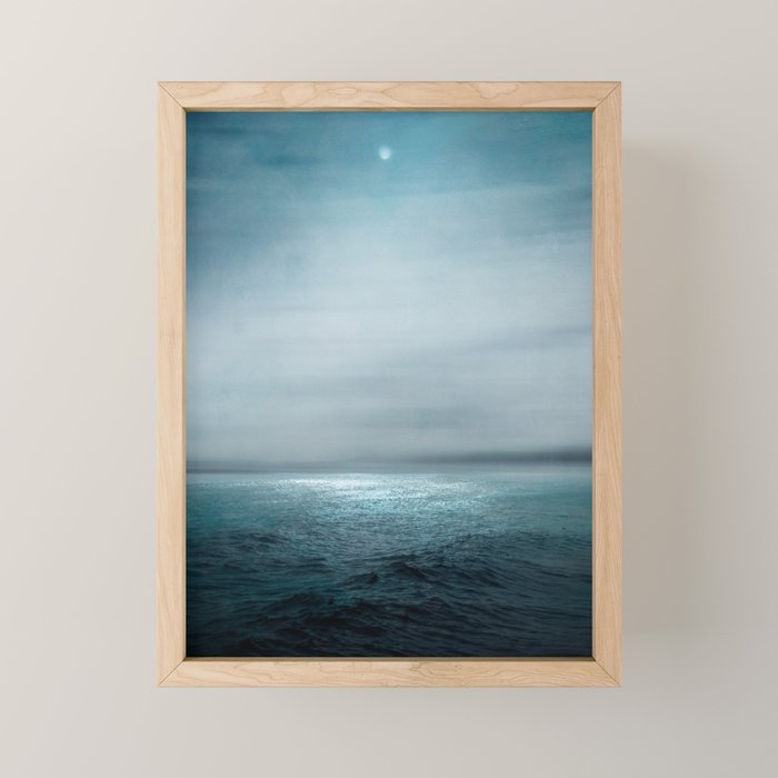 Sea Under Moonlight Mini Art Print Gallery Image 1