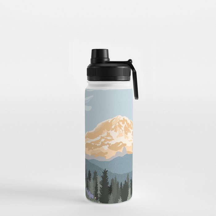 Mount Rainier National Park Water Bottle Gallery Image 2