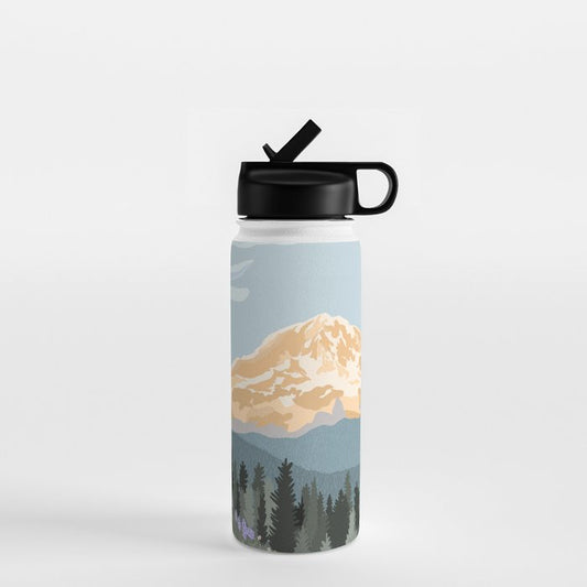 Mount Rainier National Park Water Bottle Gallery Image 1
