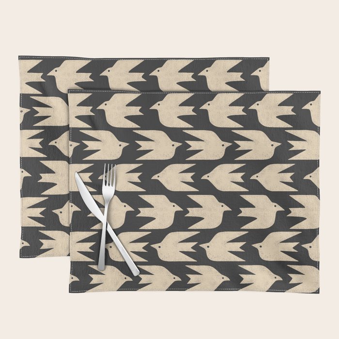 Doves In Flight Placemat Gallery Image 1