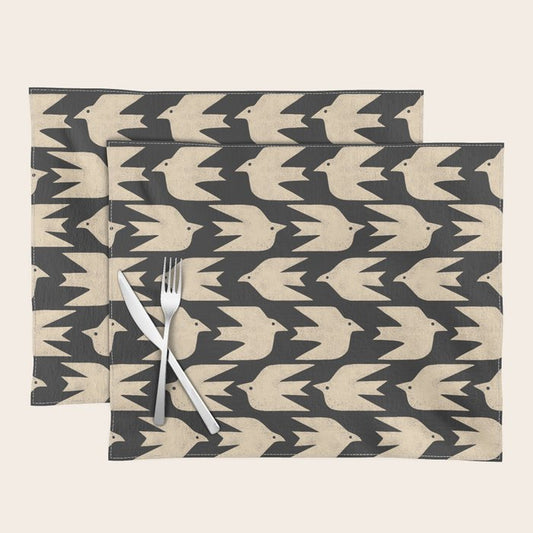 Doves In Flight Placemat Gallery Image 1