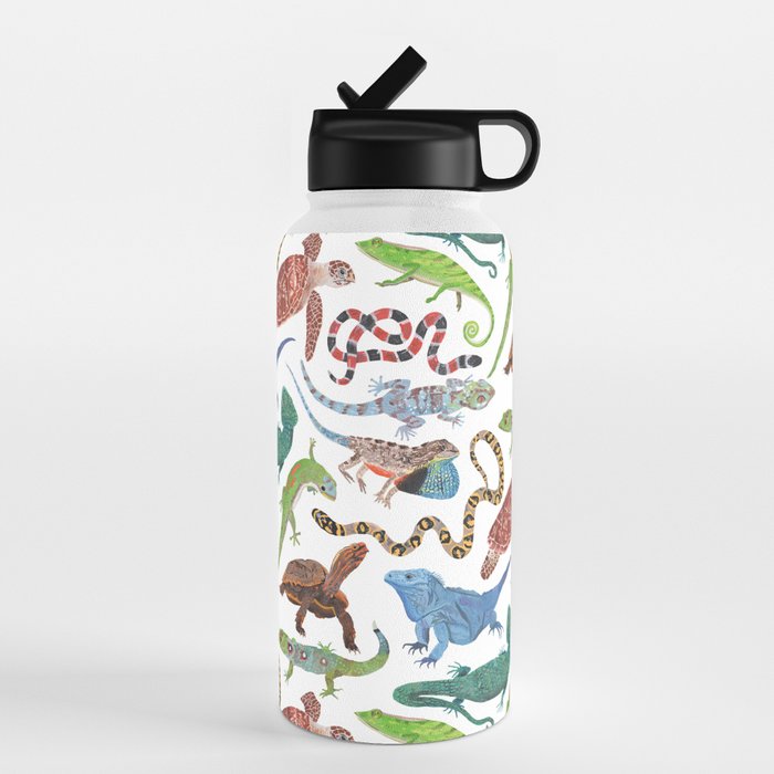 Endangered Reptiles Around the World Water Bottle Gallery Image 4