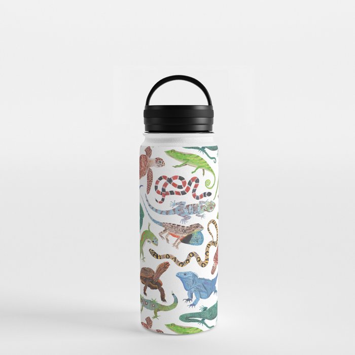Endangered Reptiles Around the World Water Bottle Gallery Image 3
