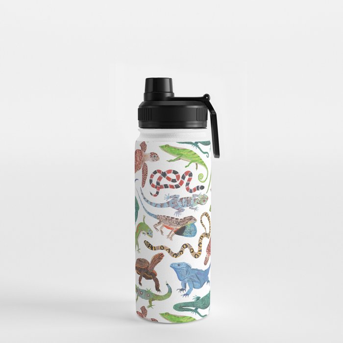 Endangered Reptiles Around the World Water Bottle Gallery Image 2