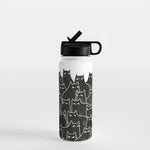 Suspicious Cats Water Bottle Gallery Image 1