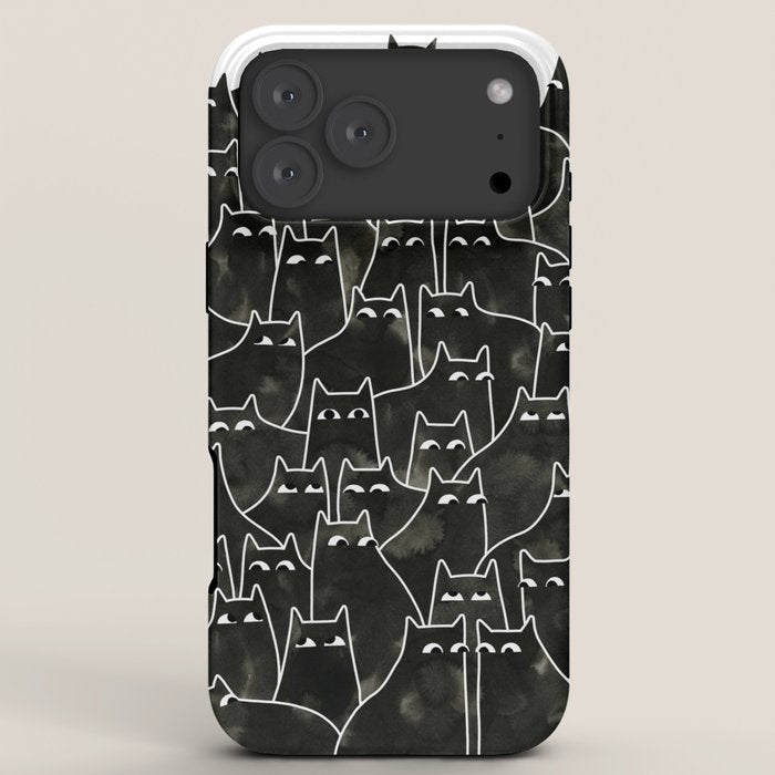 Suspicious Cats iPhone Case Gallery Image 8