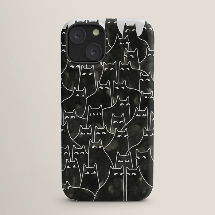 Suspicious Cats iPhone Case Gallery Image 17