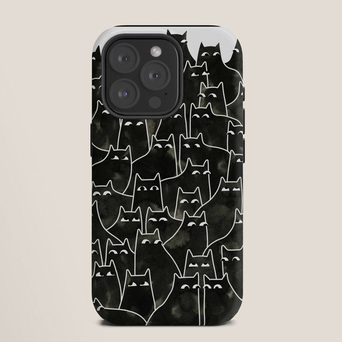 Suspicious Cats iPhone Case Gallery Image 11