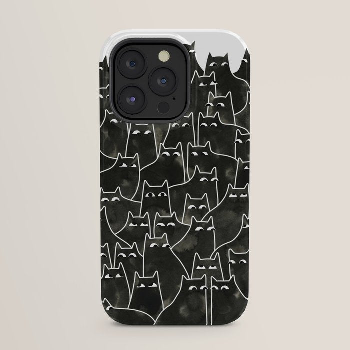 Suspicious Cats iPhone Case Gallery Image 31