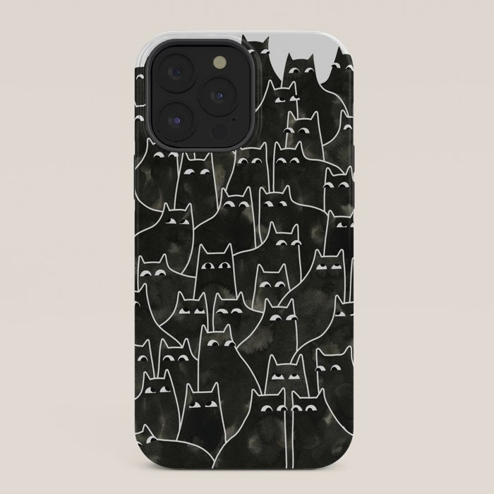 Suspicious Cats iPhone Case Gallery Image 36